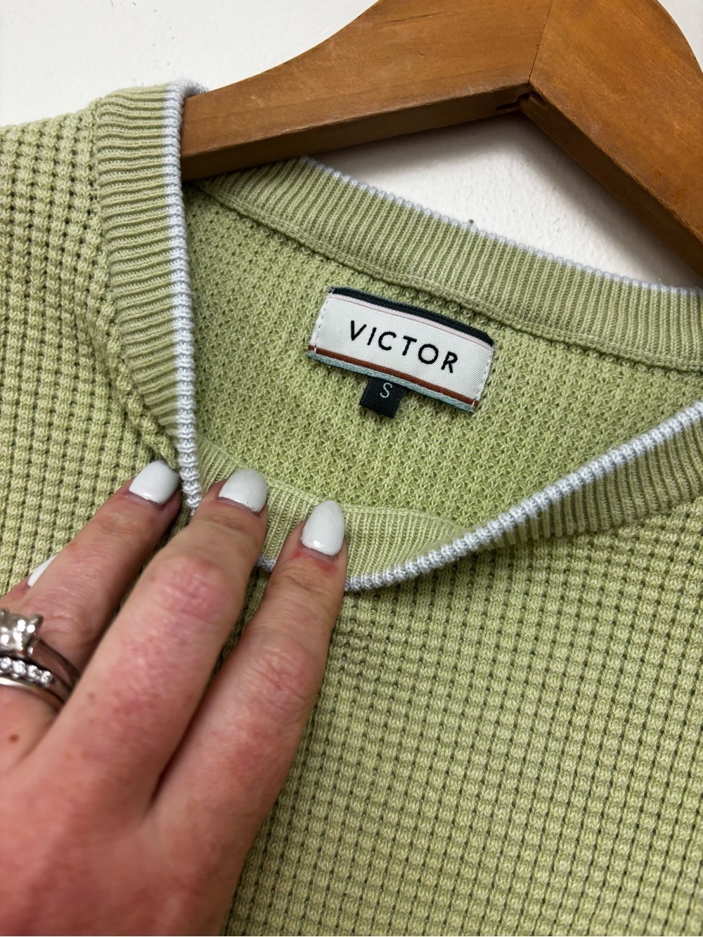 Victor Waffle Knit Thermal Top - Picture 8 of 10